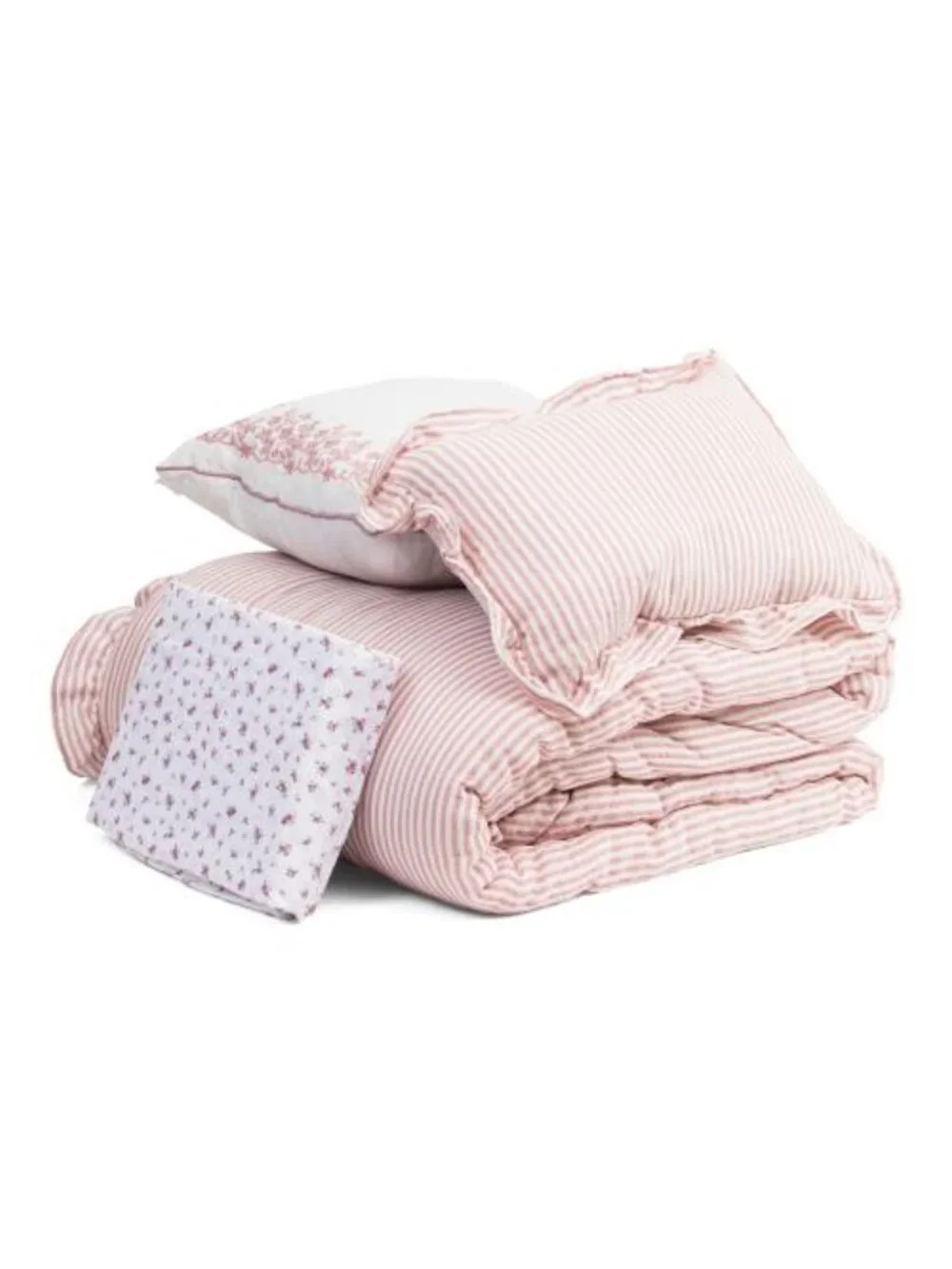RACHEL ASHWELL Striped Comforter Set